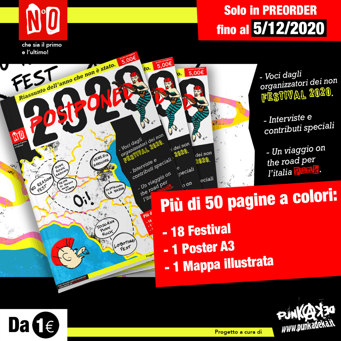 “2020 Postponed” Il Magazine Che Racconta Litalia Dei Festival Punk Nellanno Della Pandemia 1865